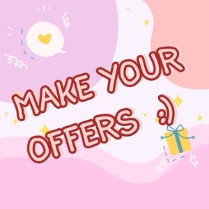 You can make offers! If reasonable I accept them